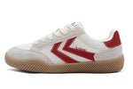 FEIYUE dritte Ausgabe Turnschuhe Segeltuchschuhe Brettschuhe Trend weiße Schuhe 8182 Größe 34-39 Weiblich Jugend Erwachsene 2 Farben Sohle-Rosa / Braun-Gold 
