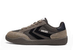 FEIYUE dritte Ausgabe Turnschuhe Segeltuchschuhe Brettschuhe Trend weiße Schuhe 8182 Größe 34-39 Weiblich Jugend Erwachsene 2 Farben Sohle-Rosa / Braun-Gold 