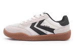 FEIYUE dritte Ausgabe Turnschuhe Segeltuchschuhe Brettschuhe Trend weiße Schuhe 8182 Größe 34-39 Weiblich Jugend Erwachsene 2 Farben Sohle-Rosa / Braun-Gold 