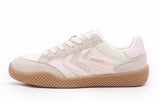 FEIYUE dritte Ausgabe Turnschuhe Segeltuchschuhe Brettschuhe Trend weiße Schuhe 8182 Größe 34-39 Weiblich Jugend Erwachsene 2 Farben Sohle-Rosa / Braun-Gold 
