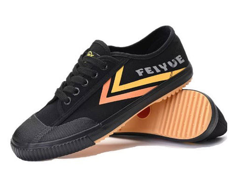 FEIYUE sneakers canvas shoes board shoes trend shoes Size 34-46 Unisex Youth Adult Black
