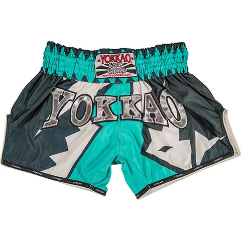 YOKKAO FORST CARBONFIT MUAY THAI MMA BOXING Shorts S-XL Green