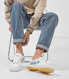 FEIYUE sneakers canvas shoes board shoes trend shoes Size 35-47 Unisex Youth Adult White Blue Grey