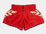 YOKKAO FIRST AT THE RACE CARBONFIT MUAY THAI MMA BOXING Shorts S-XXL Red