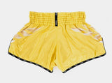 YOKKAO FIRST AT THE RACE CARBONFIT MUAY THAI MMA BOXING Shorts S-XXL Yellow
