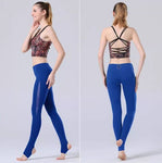 Luxe Yoga Sports Training Women Tights Leggings Size S-L