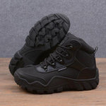 CLEARANCE SALES FREE SOLDIER OUTDOOR TACTICAL MILITARY HIKING SHOES BOOTS Eur 40-46 Black