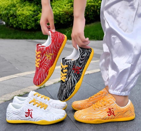 Martial Art / Kung Fu / Wushu / Tai Chi Sports Training Shoes Size 26-45 4 Colours Unisex Youth Adult