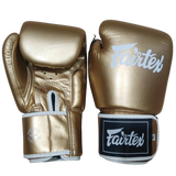 Fairtex BGV1C-PLUS MUAY THAI BOXING GLOVES Size 10-16 oz Gold