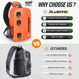 30L Tauchausrüstung Flossentasche IPX7 Wasserdichter Outdoor-Rucksack 3 Farben OSW004