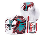 YOKKAO SMASH MUAY THAI BOXING GLOVES 8-16 oz White