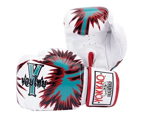 YOKKAO SMASH MUAY THAI BOXING GLOVES 8-16 oz White