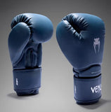VENUM-05105-018 Contender 1.5 MUAY THAI BOXING GLOVES 10-16 OZ Midnight Blue/Silver