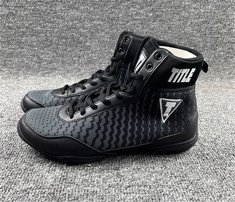 CLEARANCE SALES TITLE Predator II BOXING SHOES BOOTS Eur 40.5/47 Black