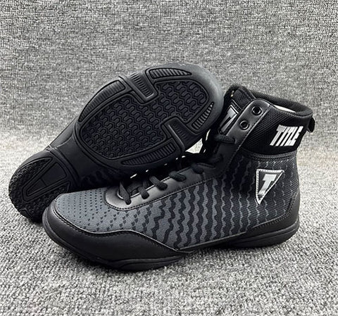 Title on sale boxing shoes