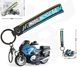 Miniature Motorbikes Motorcycle Pull-Back Toys Keychain Gifts Vary Colours