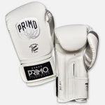 Primo Emblem 2.0 Semi Leather Boxing Gloves 8-16 oz White