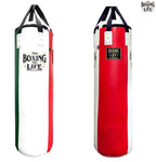 NO BOXING NO LIFE MUAY THAI BOXING MMA PUNCHING HEAVY BAG - UNFILLED 40 dia x 130 cm 3 Colours (HB1)
