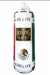 NO BOXING NO LIFE MUAY THAI BOXING MMA PUNCHING HEAVY BAG - UNFILLED 50 dia x 130 cm (HB2)