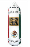 NO BOXING NO LIFE MUAY THAI BOXING MMA PUNCHING HEAVY BAG - UNFILLED 40 dia x 180 cm (HB2)
