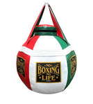 NO BOXING NO LIFE MUAY THAI BOXING MMA PUNCHING WRECKING BALL UPPERCUT BAG - UNFILLED 60 dia x 60 cm (HB5)