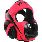 VENUM-1395 ELITE MUAY THAI BOXING MMA SPARRING HEADGEAR HEAD GUARD PROTECTOR SIZE FREE Pink