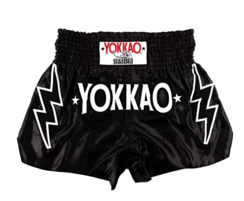 YOKKAO STADIUM CARBONFIT MUAY THAI MMA BOXING Shorts S-XL Black