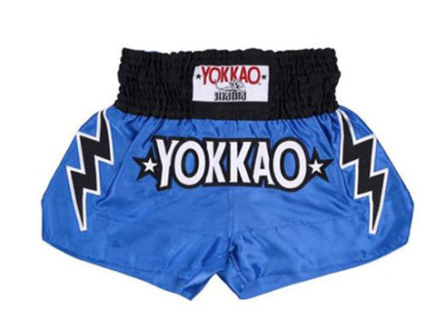 YOKKAO STADIUM CARBONFIT MUAY THAI MMA BOXING Shorts S-XL Blue