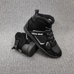 CLEARANCE SALES Gorilla Wear Troy High Tops heavy weight lifting Shoes Eur 38 / 39 Black Grey