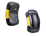 BODYMAKER Taekwondo Big Mitt V3 Kick Shield 50 x 30 x 10 cm Black Yellow