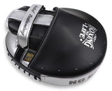 NO BOXING NO LIFE AIR PUNCHING FOCUS MITTS PADS Extra Thick Black Silver