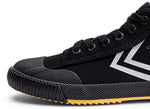 FEIYUE Dragon Sports Street Fashion Training Shoes Sneakers Mid Top Size 34-47 Unisex Youth Adult Black