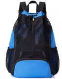 Mesh Drawstring Beach Swim Free Diving Sports Backpack 2 Colours