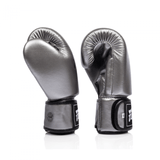 Fairtex BGV1C-PLUS MUAY THAI BOXING GLOVES Size 10-16 oz Gun Metallic
