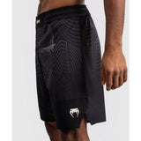 Venum-05011-617 G-Fit Air Men’s MMA Fight Shorts S/M Deep Black Desert Sand