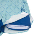 FLUORY MMA-C197 MUAY THAI BOXING MMA SHORTS UNISEX JUNIOR & ADULT XS-XXXL BLUE