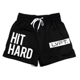LVFT HIT HARD Sport Boxing Gym Quick-Dry Training Shorts Trunks M-4XL Adult 5 Colours