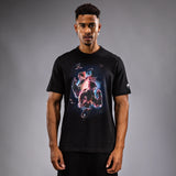 Venum-03626-210 Devil T-Shirt Größe L Schwarz Weiß
