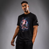 Venum-03626-210 Devil T-Shirt Größe L Schwarz Weiß