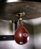 SUMMITDRAGON Handcrafted Vintage Boxing  Punching Speed Bag Cowhide Leather