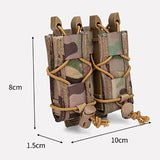 Airsoft Tactical Military Universal Double Pistol Magazine Pouch 4 Colours