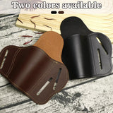 Airsoft Tactical Military OWB 1911 Pistol Holster Pouch Holder Cowhide Leather 2 Colours