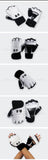 TOFIGHT MUAY THAI BOXING QUICK GEL HANDSCHUHE HANDWRAPS ML SCHWARZ