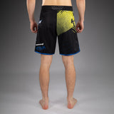 Venum-06211-111 x TEKKEN 8 King MMA Fight Shorts M/XL/XXL Black Yellow