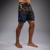 Venum 05080-108 Gorilla Jungle MMA Kampfshorts SL Schwarz Weiß