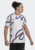 Adidas Argentinien Heim-Aufwärmtrikot, Größe S-XL