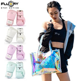 FLUORY BGF12 MUAY THAI BOXING GLOVES 8-16 oz 4 Colours With tote bag