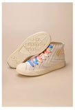 FEIYUE Retro High Top Canvas Sneakers Size 35-44 Unisex 2 Colours