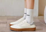 DAFU FEIYUE Nu-Classic Low-Top Microfiber Sneakers Skate Shoes Unisex Size 35-44 2 Colours