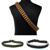 Airsoft Tactical Military Shotgun Shell Holder Belt 3 Colours